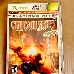 Microsoft Xbox Crimson Skies Video Game- BRAND NEW IN PLASTIC